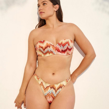 strapless bikini top + bikini briefs, promise. limited edition.