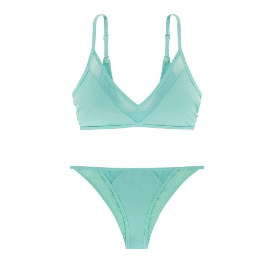 bikini top + bikini briefs waist ropes, torca, dorina.