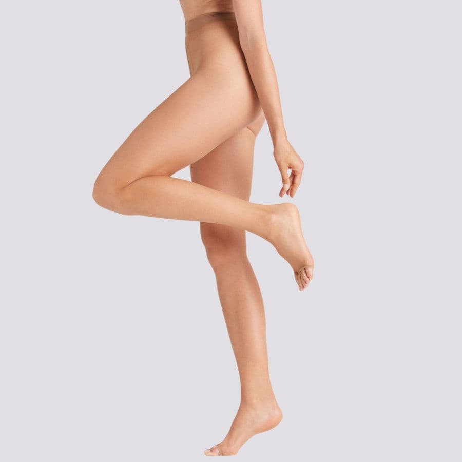 toeless tights, 10 den, ysabel mora.