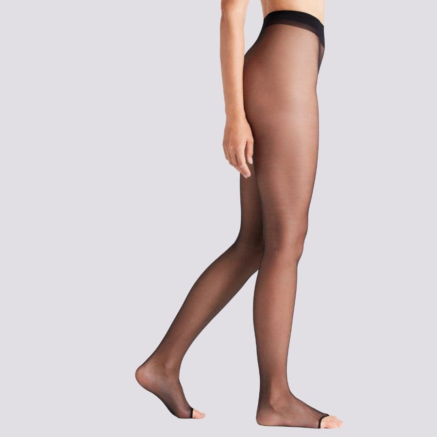 toeless tights, 10 den, ysabel mora.