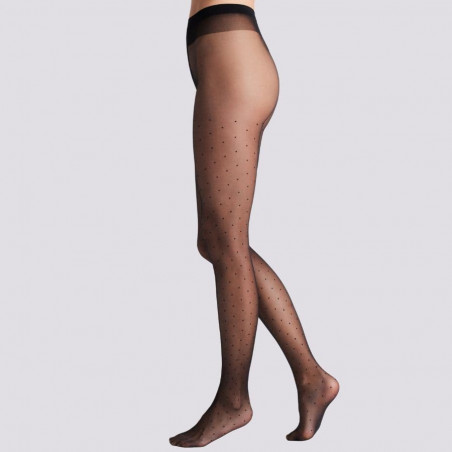 Polka dot tights, ysabel mora.