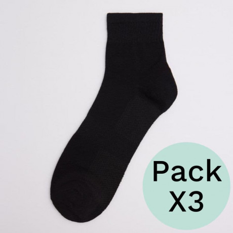 packx3 Ankle Cotton Sports Socks, ysabel mora.
