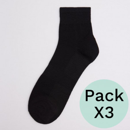 packx3 calcetines deportivos algodón de ysabel mora.