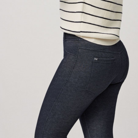 leggings térmicos afelpados, efecto vaquero de ysabel mora.