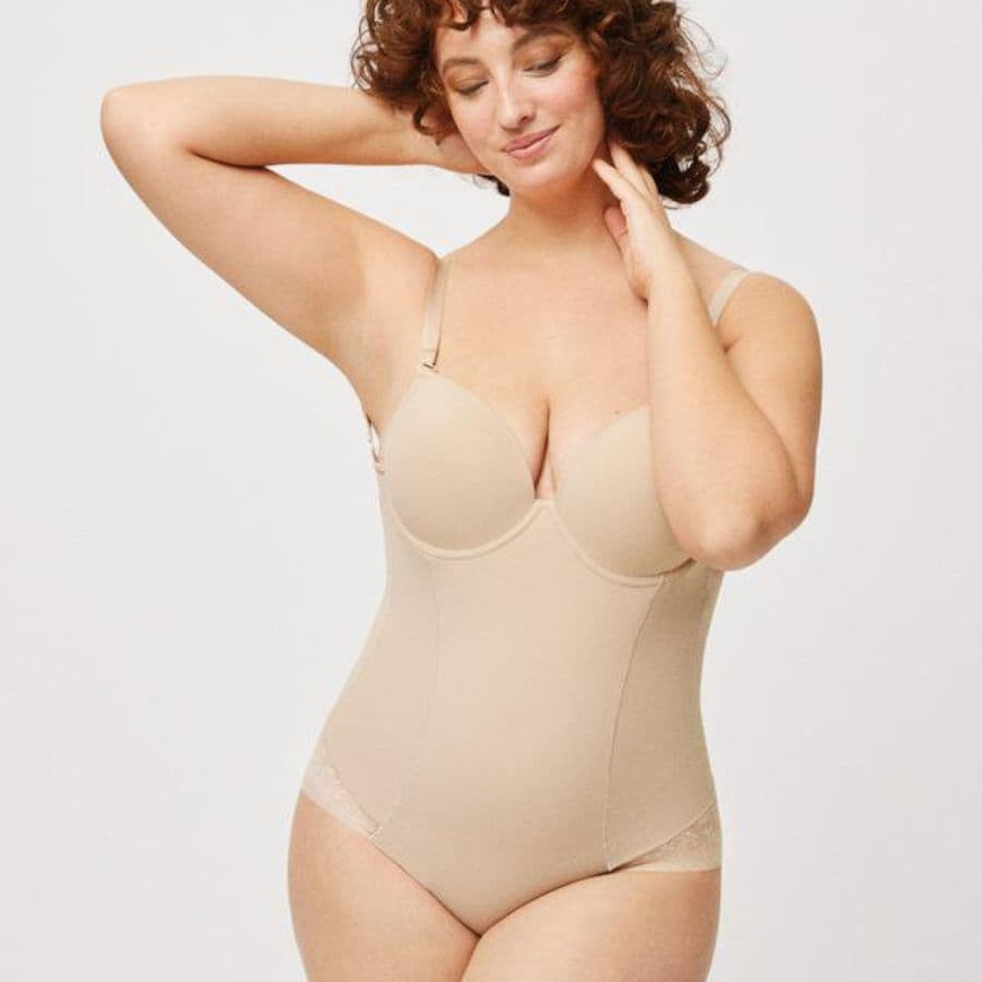 control bodysuit, backless, ysabel mora.