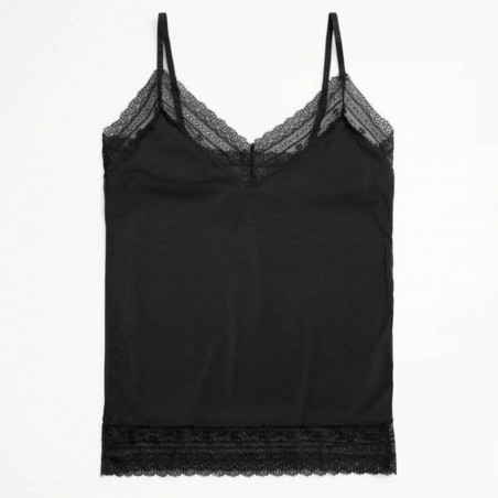 lace tank top, indoor/outdoor, ysabel mora.