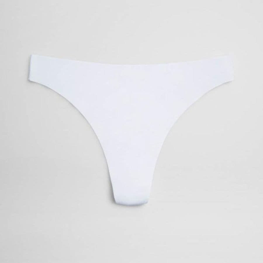 laser cut thong, ysabel mora.