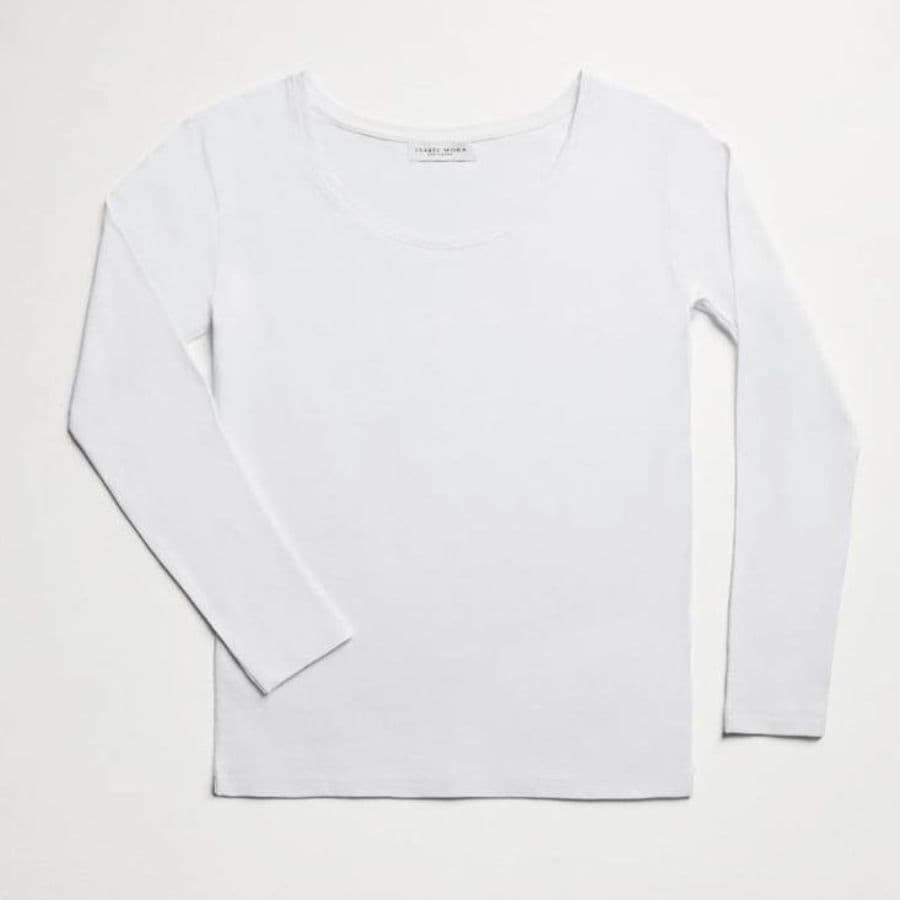 Long-sleeve cotton undershirt, ysabel mora.