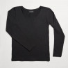 Long-sleeve cotton undershirt, ysabel mora. Long-sleeve cotton undershirt, ysabel mora.