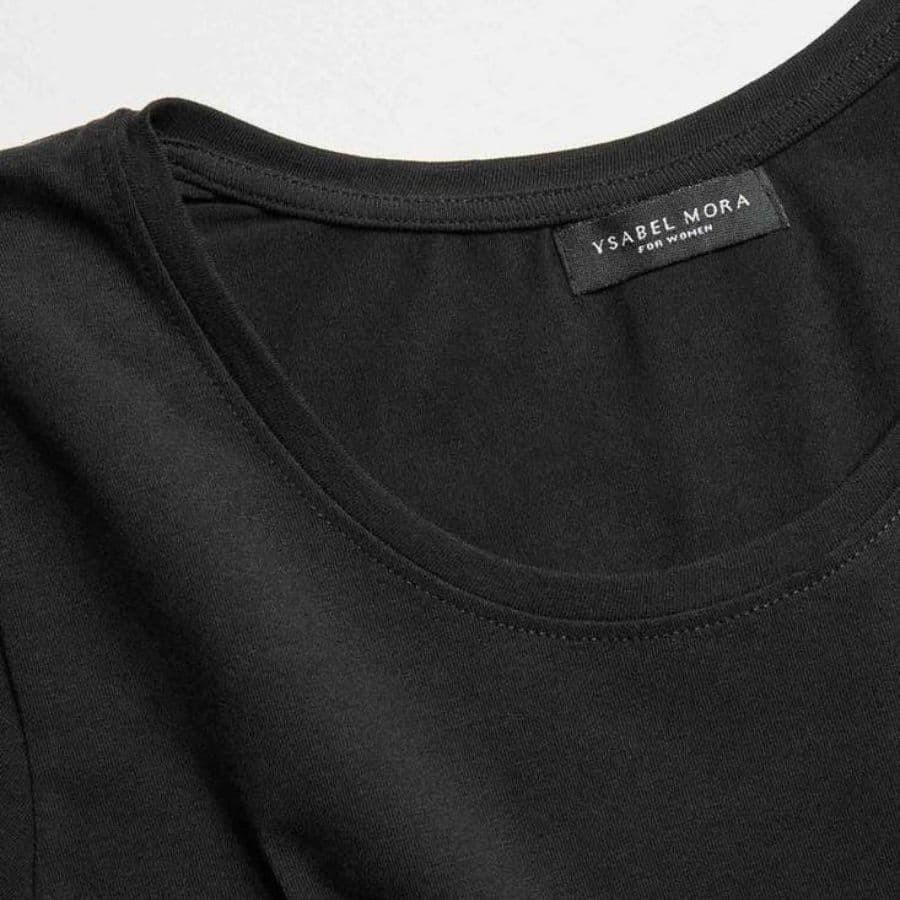 camiseta interior manga larga en algodón de ysabel mora.