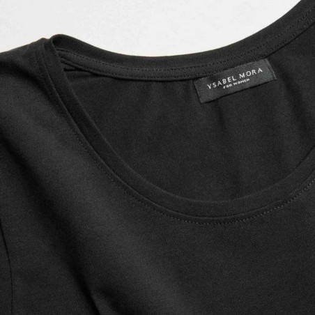 camiseta interior manga larga en algodón de ysabel mora.