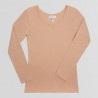 Long-sleeve cotton undershirt, ysabel mora. Long-sleeve cotton undershirt, ysabel mora.