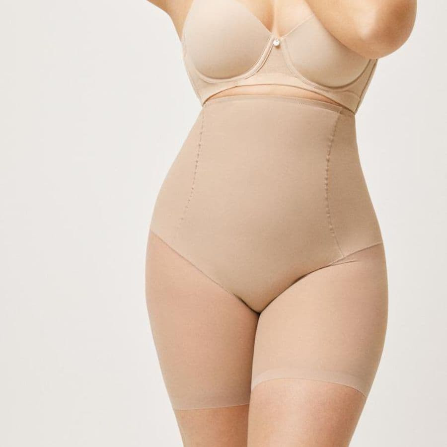 High-Waist Shaping Shorts, ysabel mora.