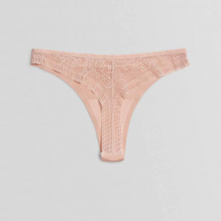 Braga corte tanga en encaje invisible de ysabel mora.