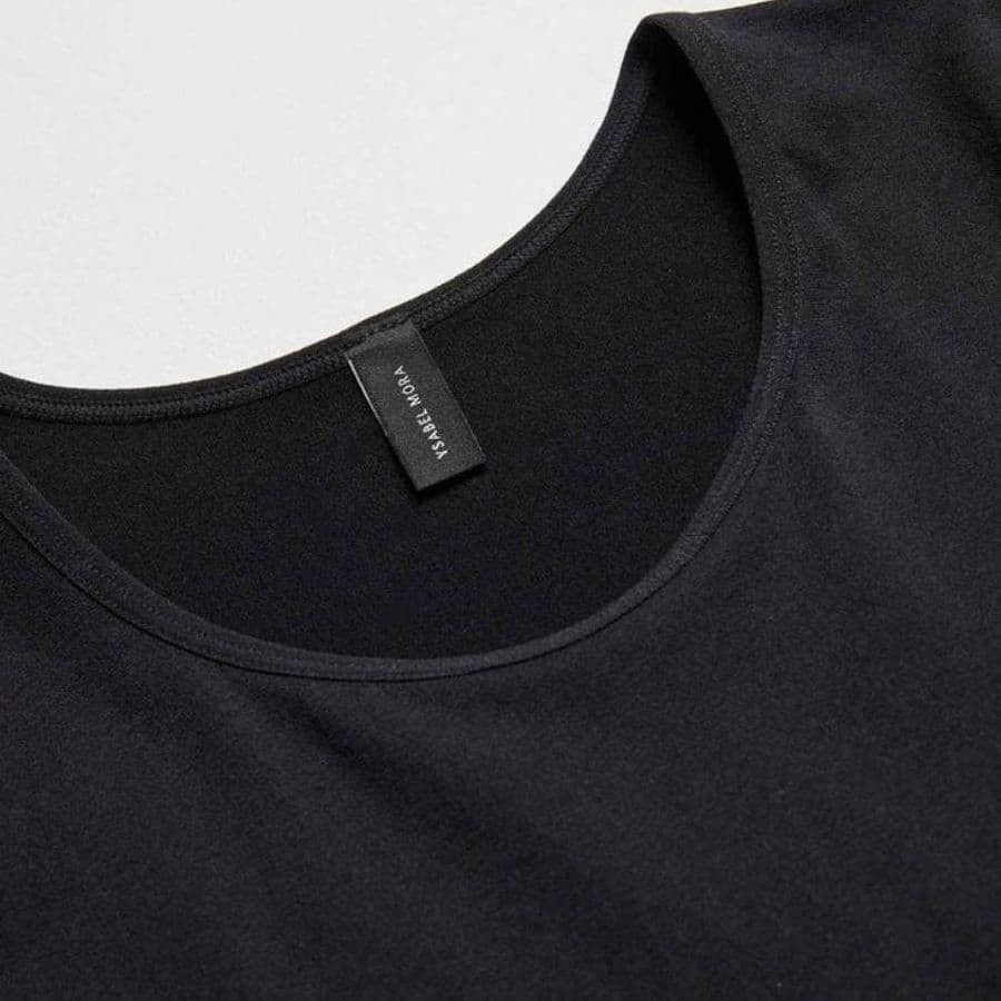 camiseta interior manga larga en microfibra de ysabel mora.