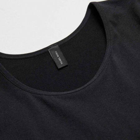 camiseta interior manga larga en microfibra de ysabel mora.