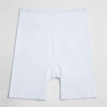 culotte antirroce en algodón y encaje de ysabel mora.