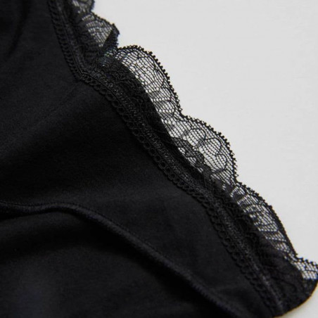 Mini Cotton and Lace Brief, ysabel mora.