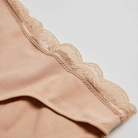 Mini Cotton and Lace Brief, ysabel mora.