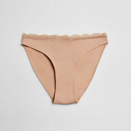 Mini Cotton and Lace Brief, ysabel mora.