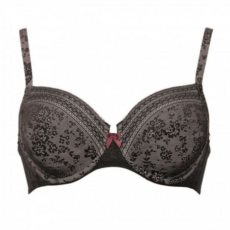 minimizer bra, underwired, non padded, fleur, rosa faia.