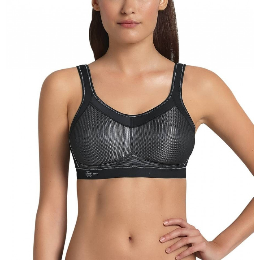 sports bra, maximun support, non wired, non padded, momentum, anita