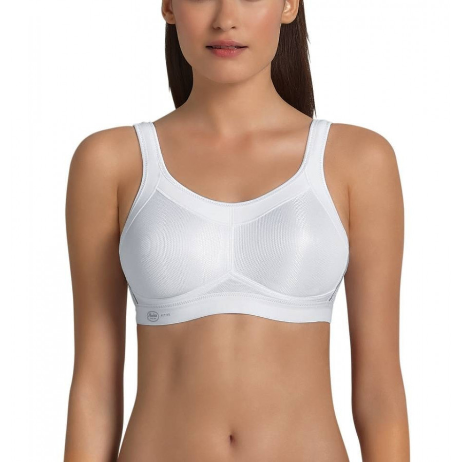 sports bra, maximun support, non wired, non padded, momentum, anita