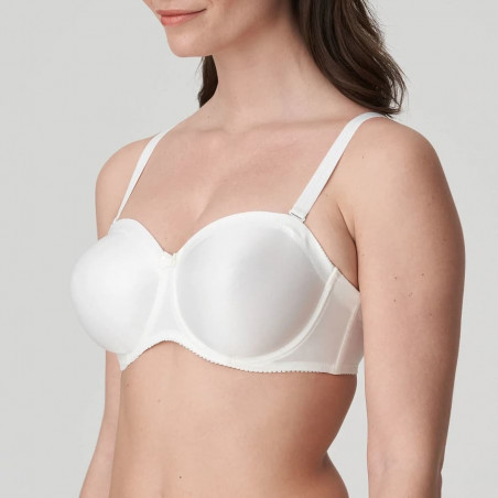 sujetador reductor sin tirantes, satin de primadonna.