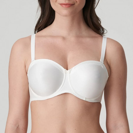 minimizer strapless bra, satin, primadonna.