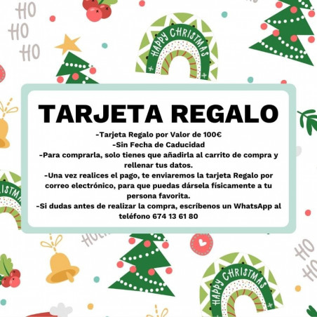 TARJETA REGALO NAVIDEÑA, SINGULAR.