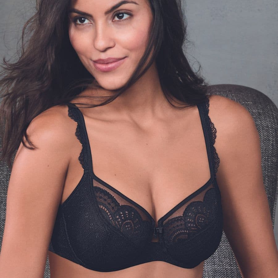 minimizer bra, underwired, non padded, selma. rosa faia.