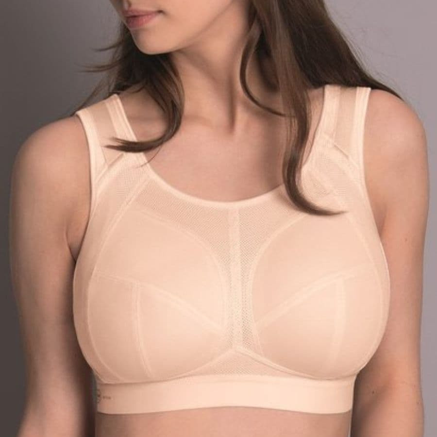 sports bra, maximum support, non wired, non padded, anita.