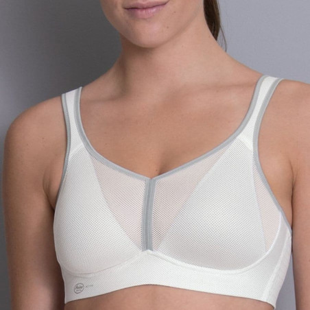 sport bra, maximum support, non wired, padded, anita.