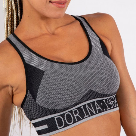 sujetador deportivo sin aros y relleno, incline de dorina.
