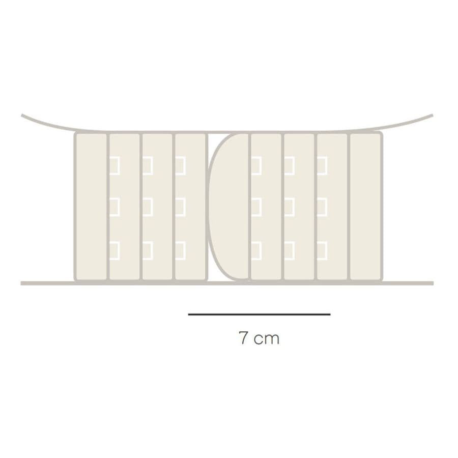 extensor de sujetador, tres corchetes de selene.