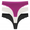 packx3 tanga briefs, crystal, dorina.