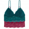 packx2 bralettes de encaje sin aros, thrive de dorina.