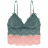 packx2 bralettes encaje sin aros y relleno, mia de dorina.