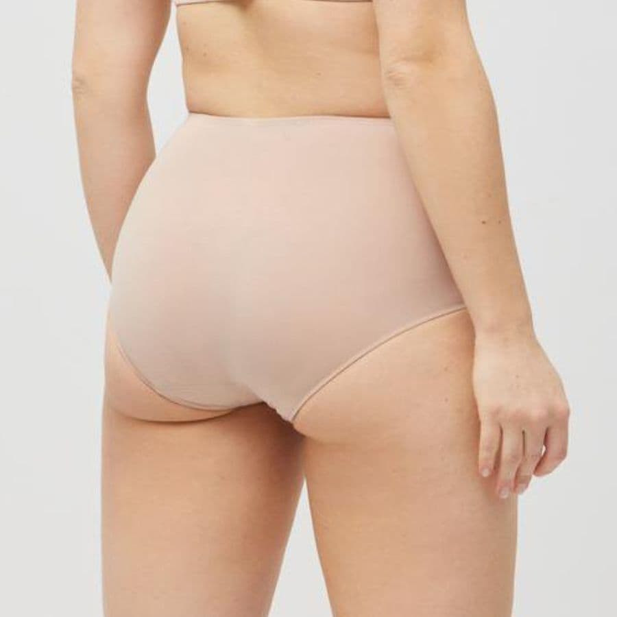 High-Waist Cotton Shaping Brief, ysabel mora