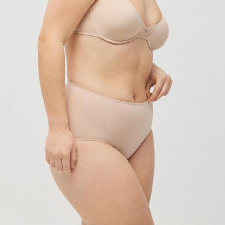 High-Waist Cotton Shaping Brief, ysabel mora