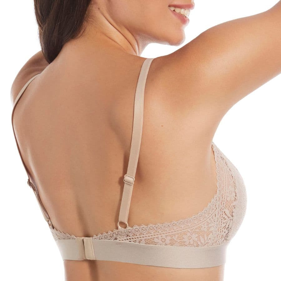sujetador bralette, sin aro y relleno fino, marcela de selene.