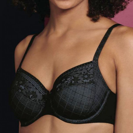 minimizer bra, underwired, non padded, rosemary, rosa faia.