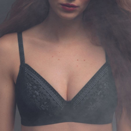 minimizer bra, non wired, non padded, rosemary, rosa faia.