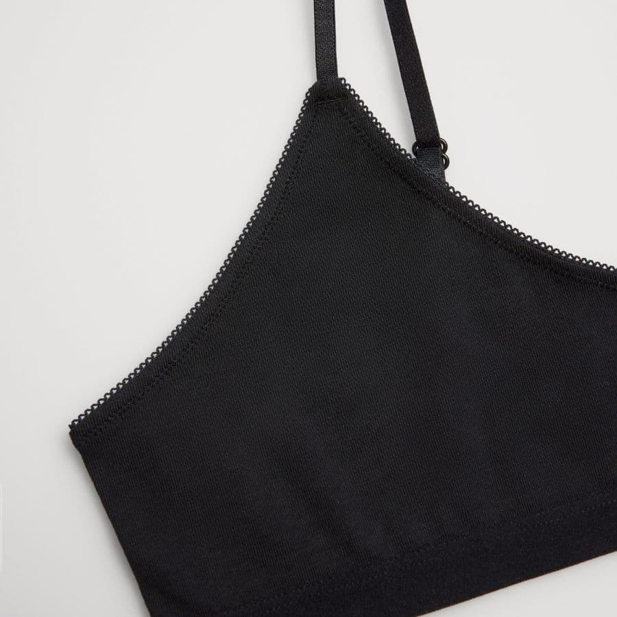 Cotton First Bra Top, ysabel mora.