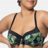 copa bikini capacidad estampado tropical, kano de dorina. copa bikini capacidad estampado tropical, kano de dorina.