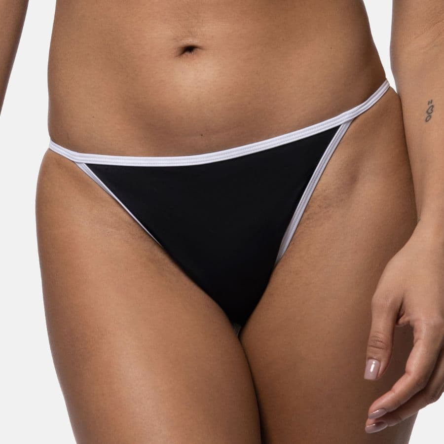 conjunto bikini tipo top, sin aro, bandol de dorina.