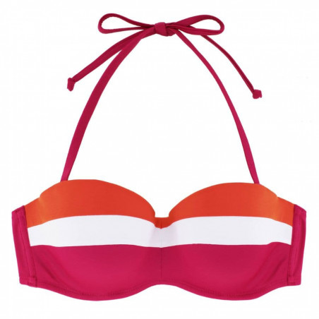 strapless bikini top, underwired, padded, lawaki, dorina.