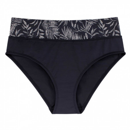 braga bikini de talle alto estampada, kaduna de dorina.