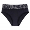 braga bikini de talle alto estampada, kaduna de dorina.