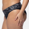 braga bikini de talle alto estampada, kaduna de dorina.